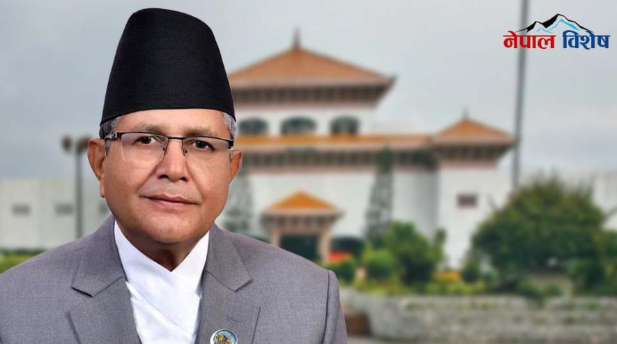 सभामुख देबराज घिमिरेद्वारा एमालेको पार्टी सदस्यता परित्याग